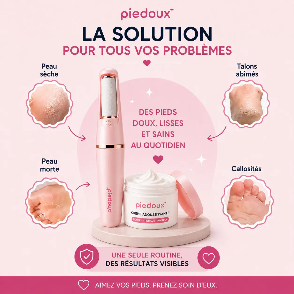 Râpe Électrique Piedoux™ 3 Pro